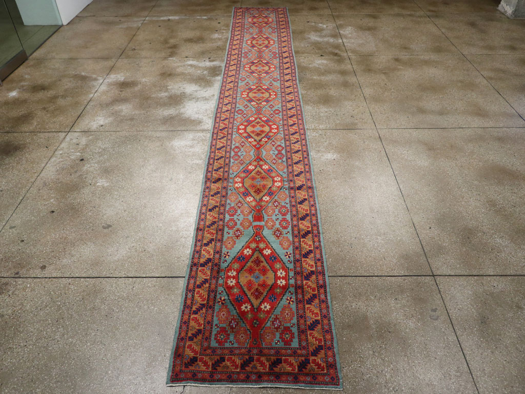Antique East Turkestan Khotan Long Runner, No.33357 - Gsblank