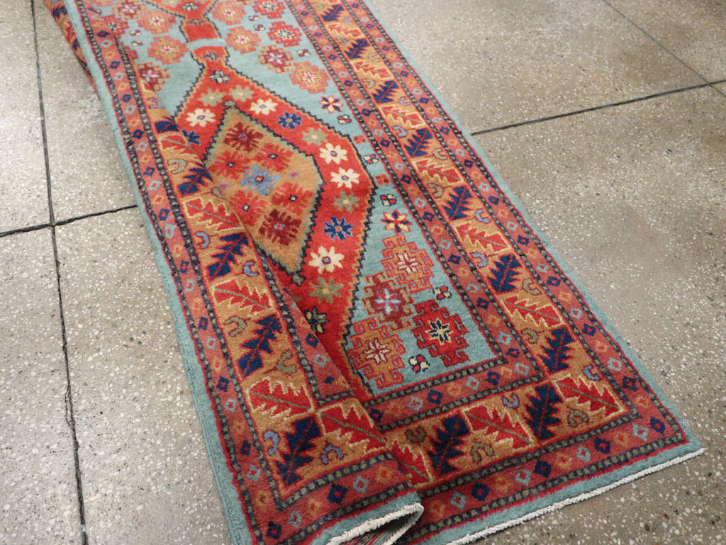 Antique East Turkestan Khotan Long Runner, No.33357 - Gsblank