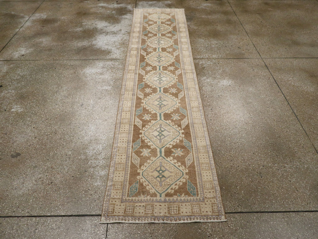 Vintage Persian Serab Runner, No.33358 - Gsblank