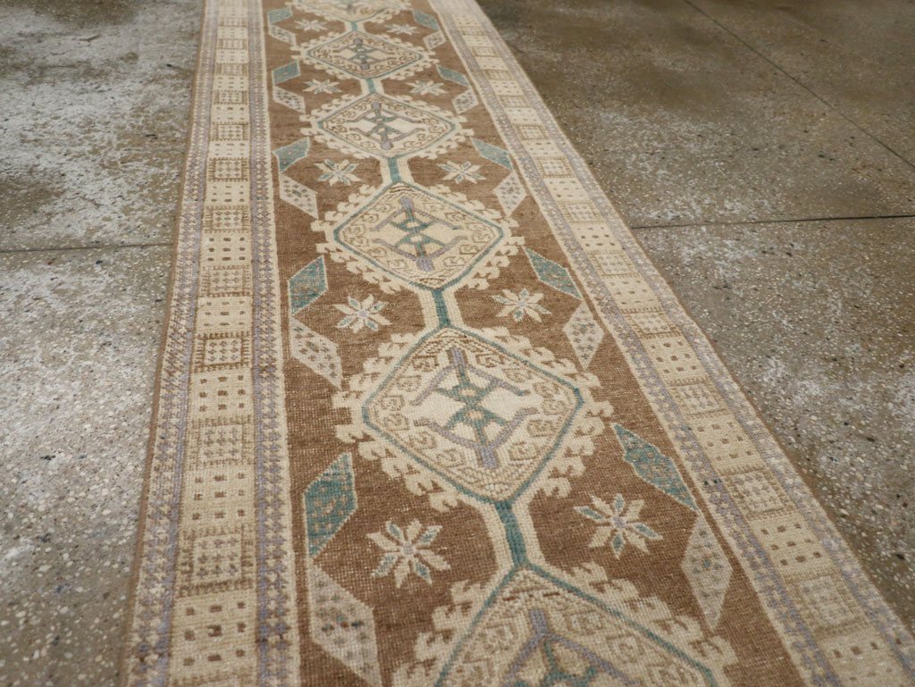 Vintage Persian Serab Runner, No.33358 - Gsblank