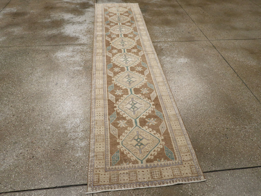 Vintage Persian Serab Runner, No.33358 - Gsblank