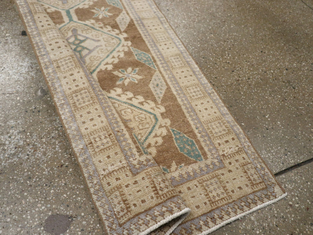 Vintage Persian Serab Runner, No.33358 - Gsblank
