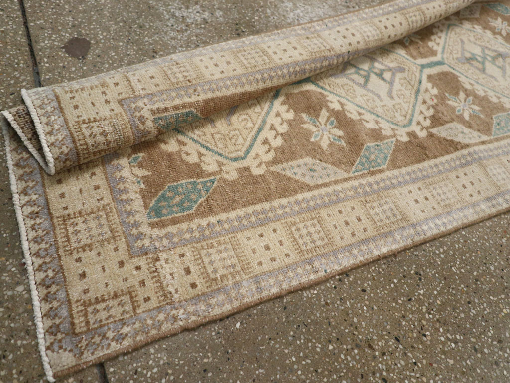 Vintage Persian Serab Runner, No.33358 - Gsblank