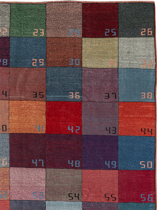 Vintage Turkish Anatolian Accent Rug, No.33364 - Gsblank