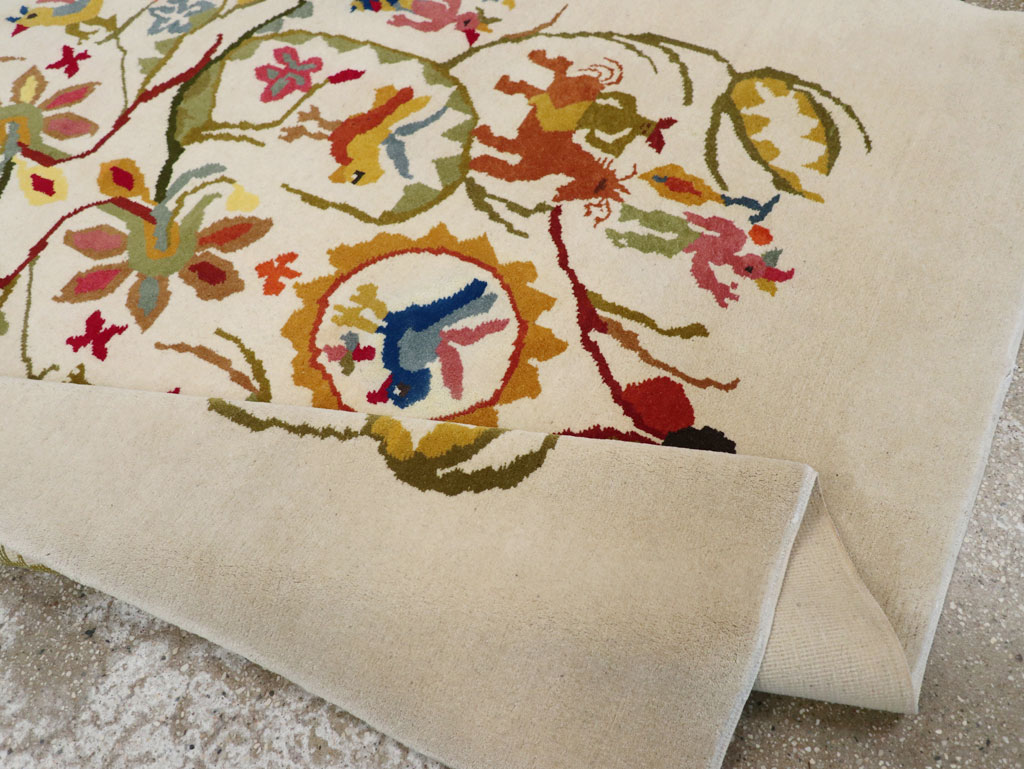 Mid-20th Century Art Deco Carpet By Olga Fisch, No.33367 - Gsblank