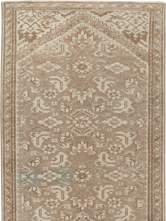 Vintage Persian Malayer Runner, No.33370 - Gsblank