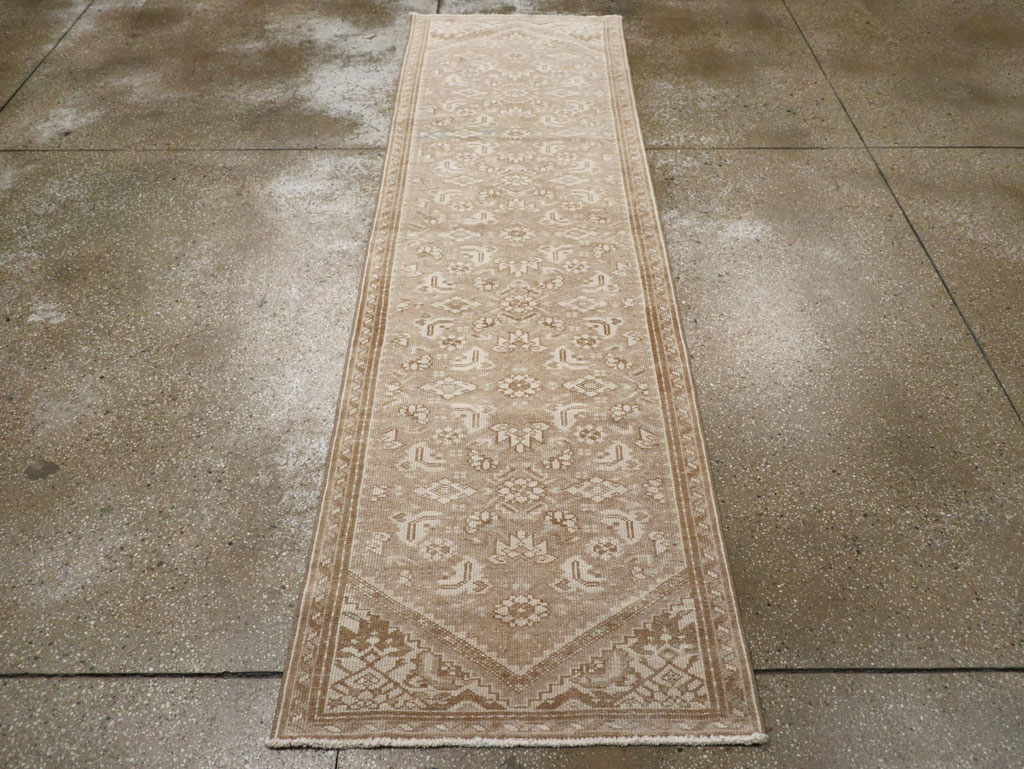 Vintage Persian Malayer Runner, No.33370 - Gsblank