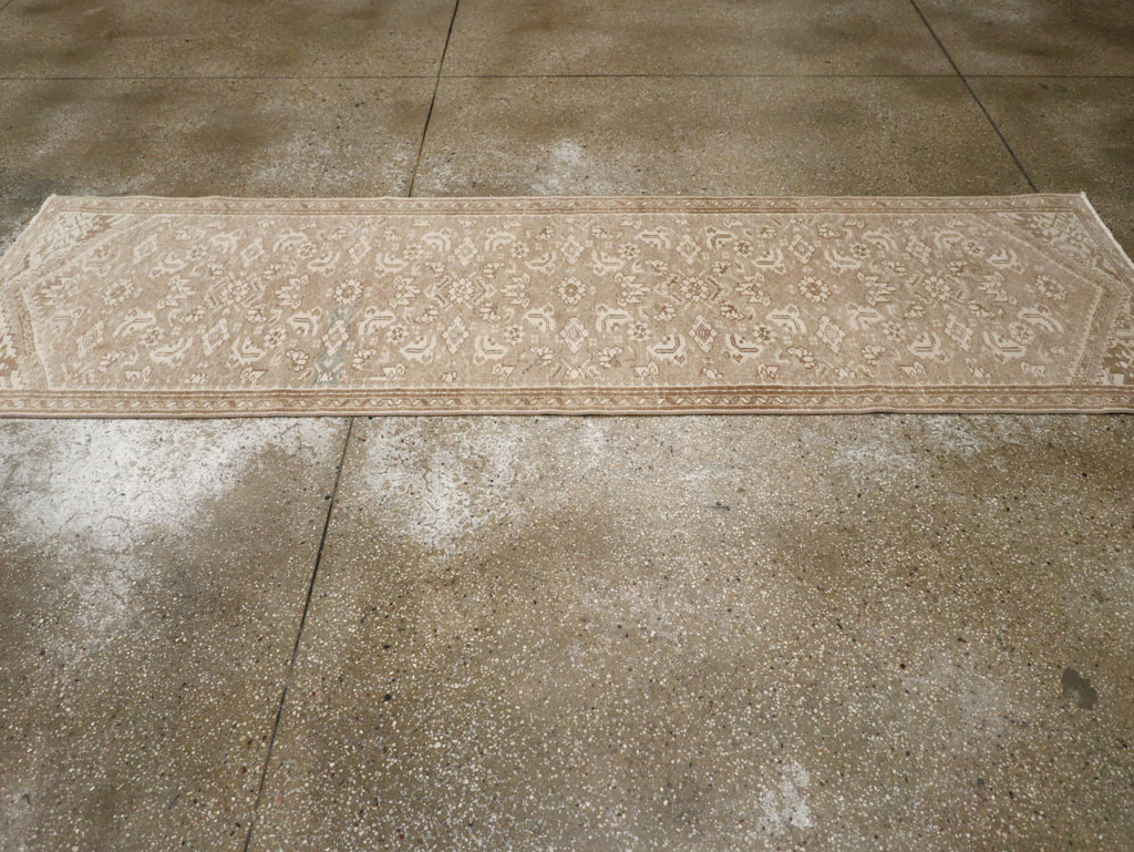 Vintage Persian Malayer Runner, No.33370 - Gsblank