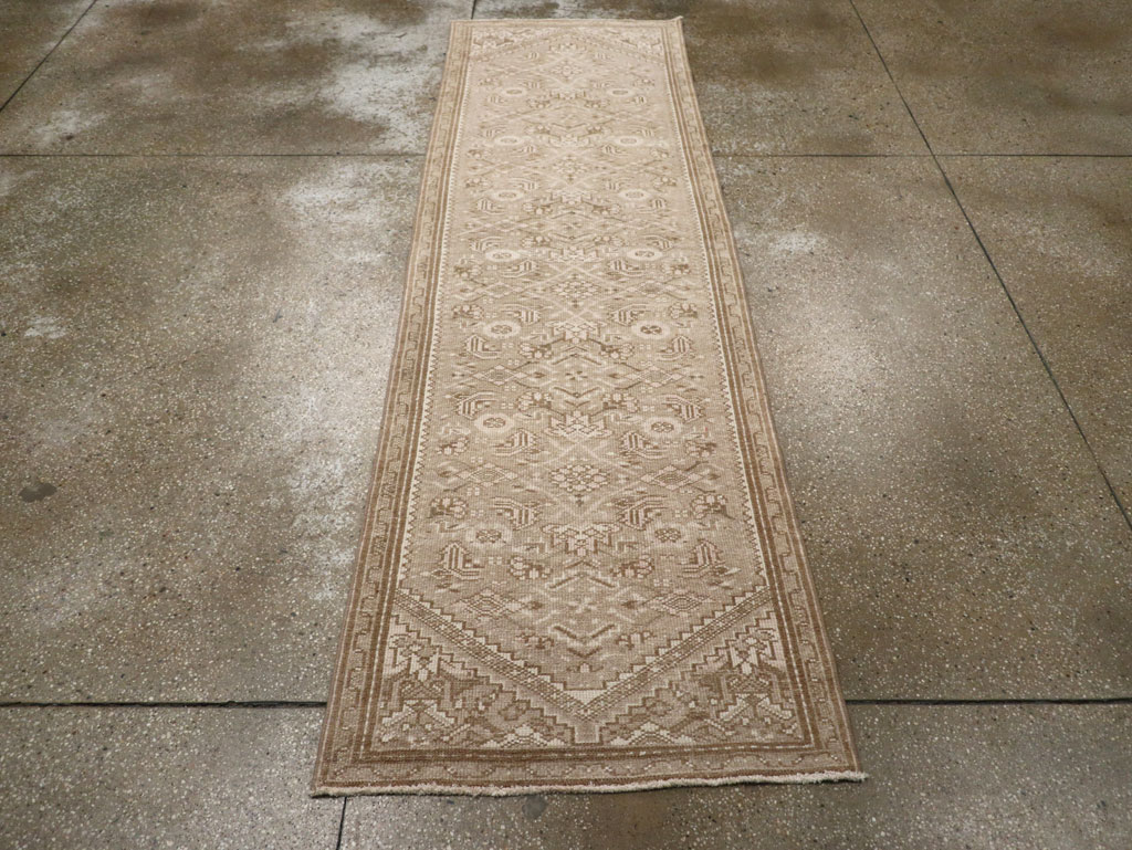 Vintage Persian Malayer Runner, No.33371 - Gsblank