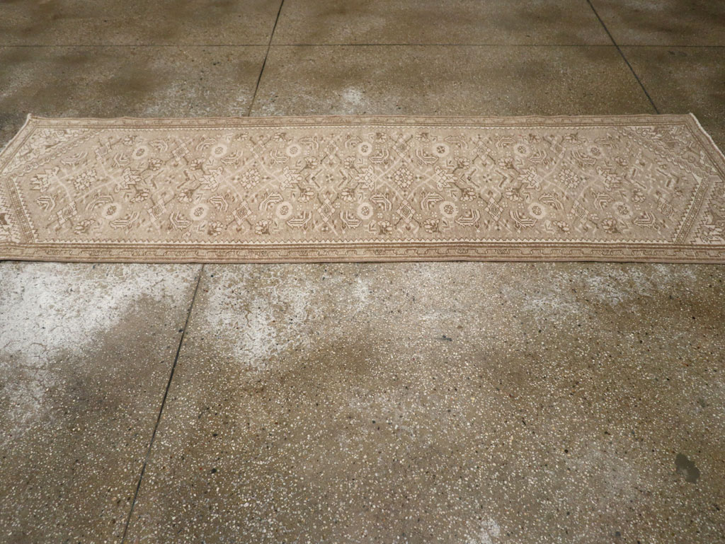Vintage Persian Malayer Runner, No.33371 - Gsblank