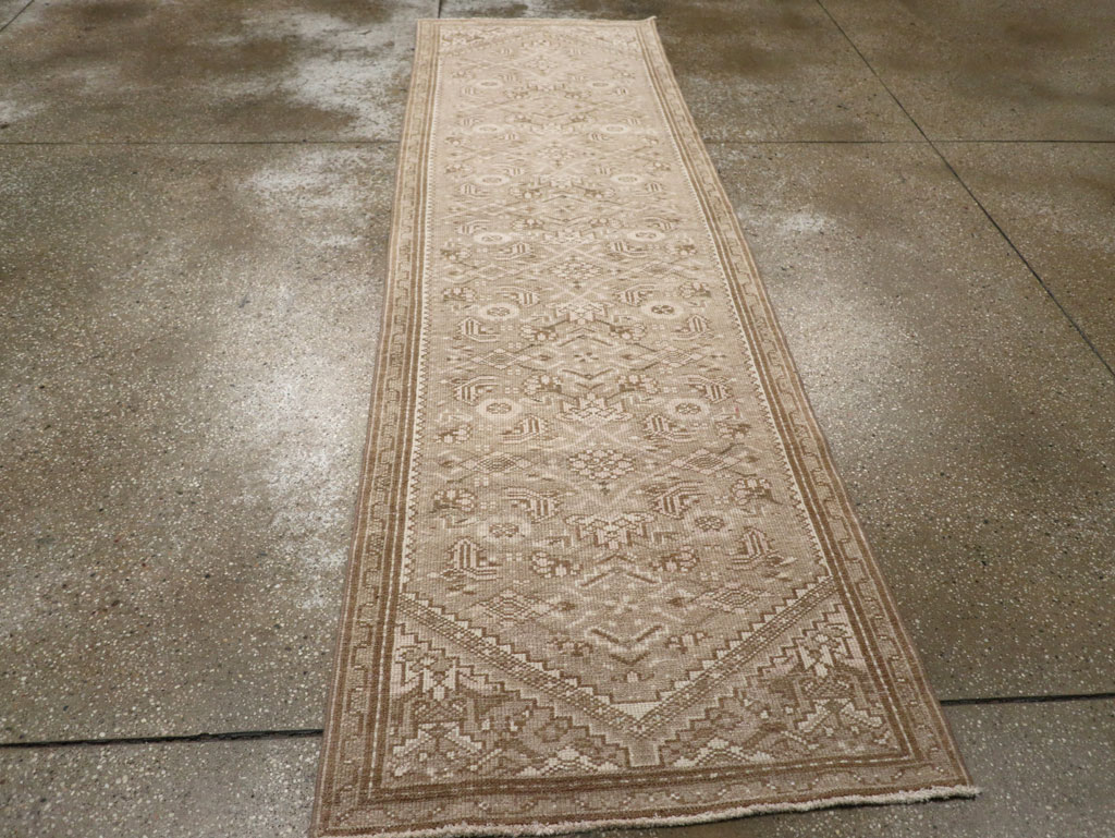 Vintage Persian Malayer Runner, No.33371 - Gsblank
