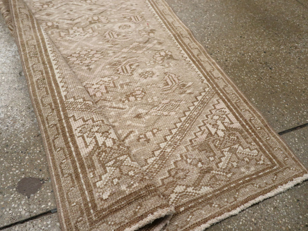Vintage Persian Malayer Runner, No.33371 - Gsblank