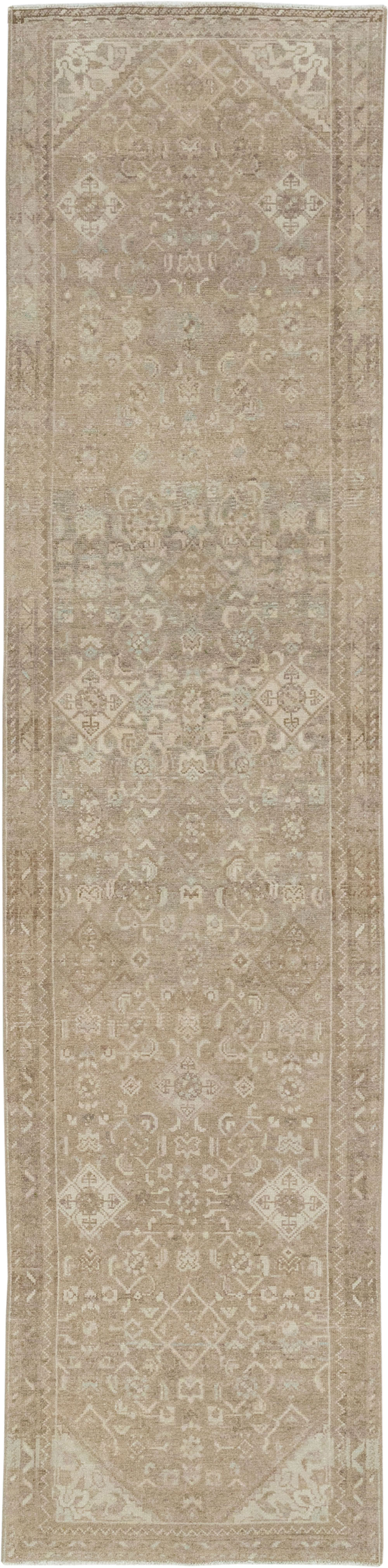 Vintage Persian Malayer Runner, No.33372 - Gsblank