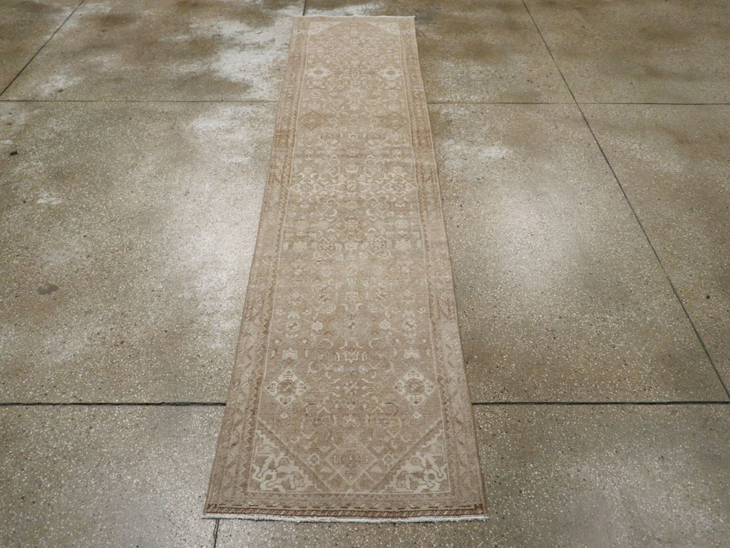 Vintage Persian Malayer Runner, No.33372 - Gsblank