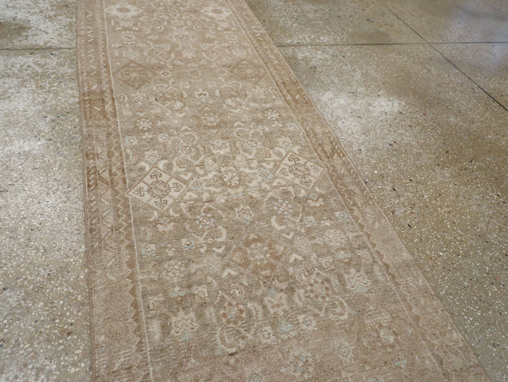 Vintage Persian Malayer Runner, No.33372 - Gsblank