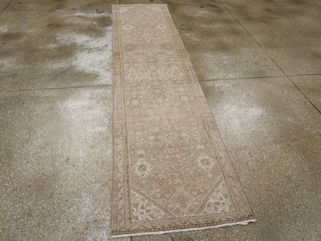 Vintage Persian Malayer Runner, No.33372 - Gsblank