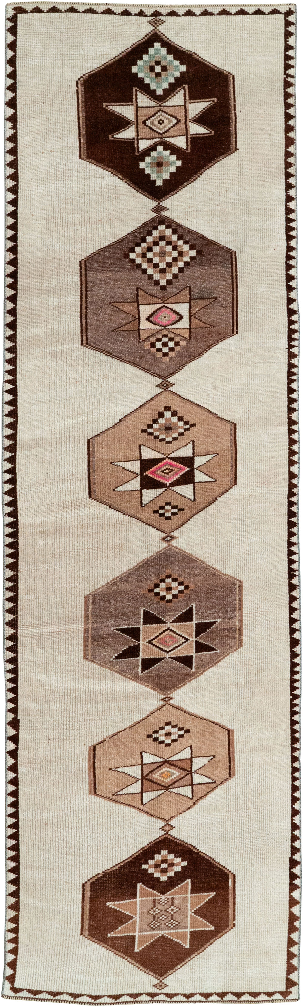 Vintage Turkish Anatolian Runner, No.33373 - Gsblank