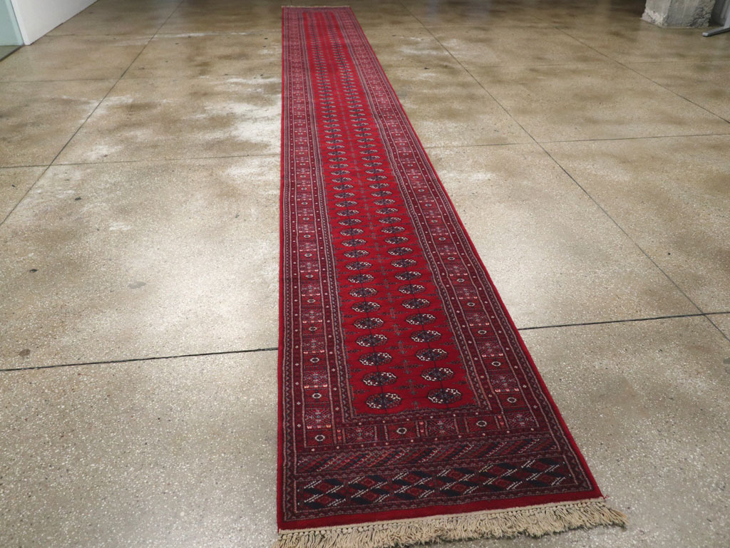 Modern Central Asian Bokhara Long Runner, No.33377 - Gsblank