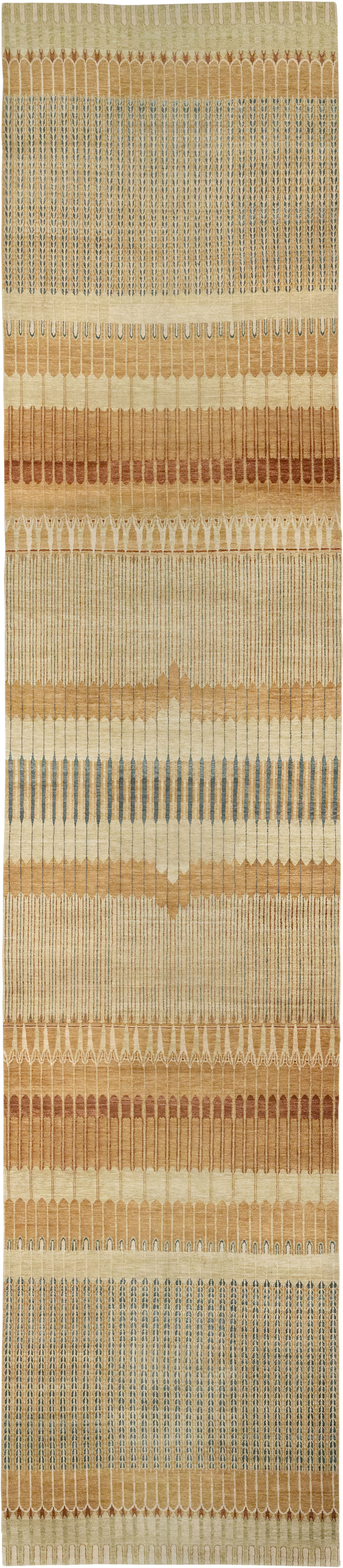 Modern Tibetan Long and Narrow Carpet, No.33382 - Gsblank