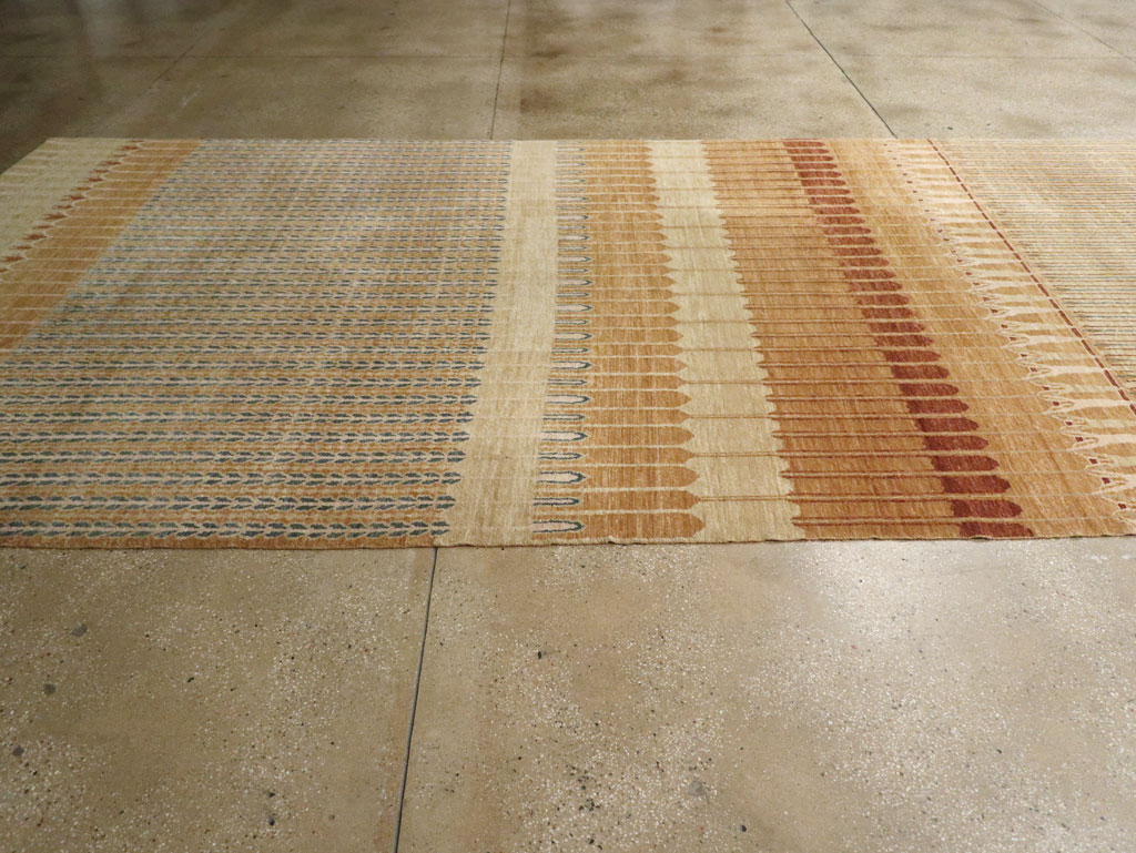 Modern Tibetan Long and Narrow Carpet, No.33382 - Gsblank