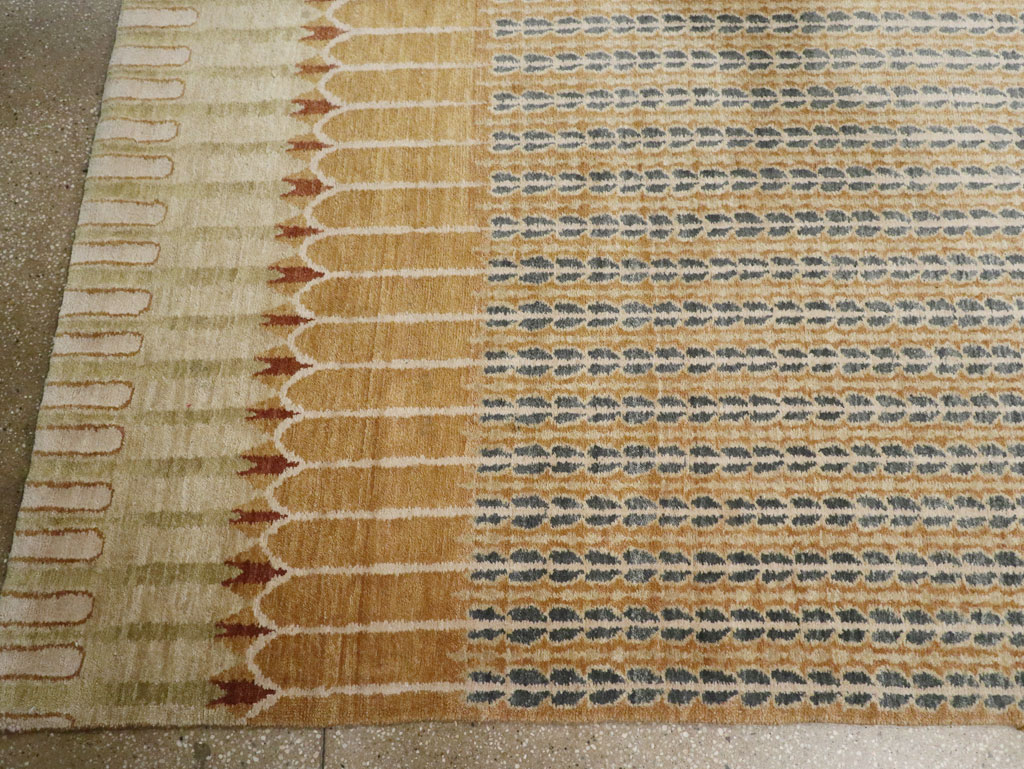 Modern Tibetan Long and Narrow Carpet, No.33382 - Gsblank