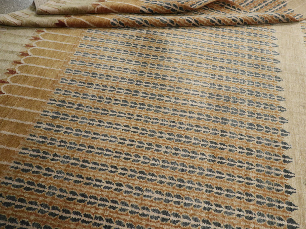 Modern Tibetan Long and Narrow Carpet, No.33382 - Gsblank