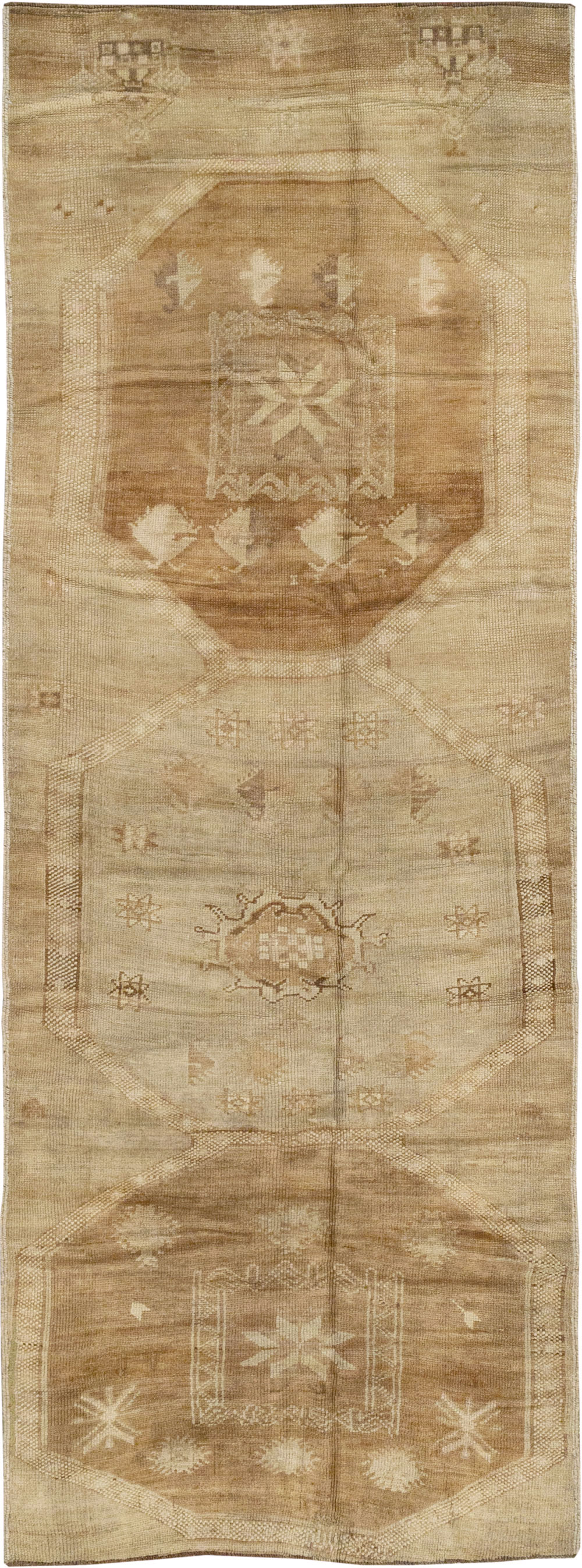 Vintage Turkish Anatolian Wide Runner, No.33387 - Gsblank