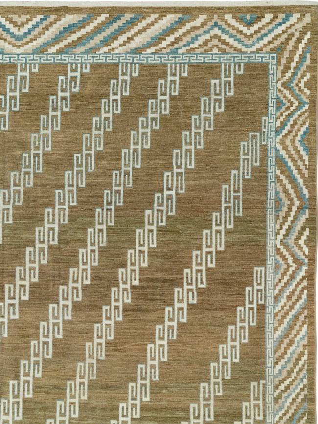 Modern East Turkestan Khotan Large Room Size Carpet, No.33390 - Gsblank