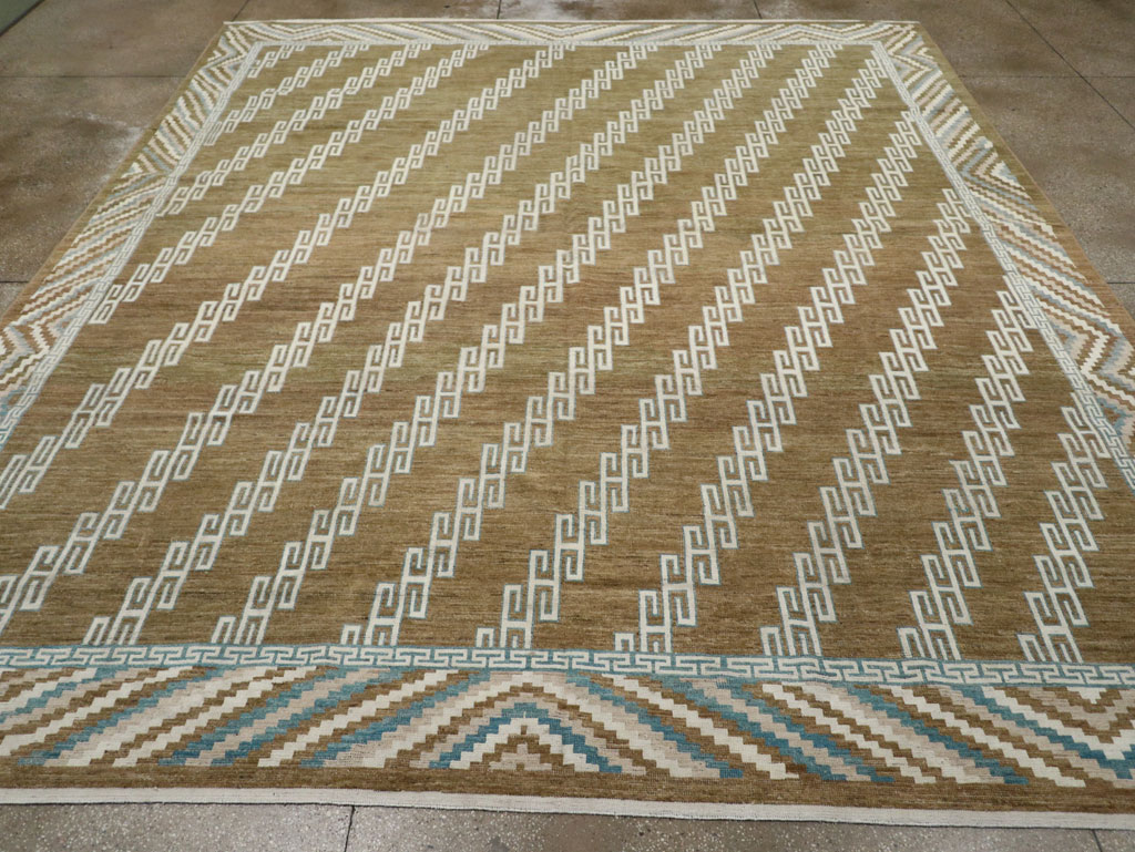 Modern East Turkestan Khotan Large Room Size Carpet, No.33390 - Gsblank