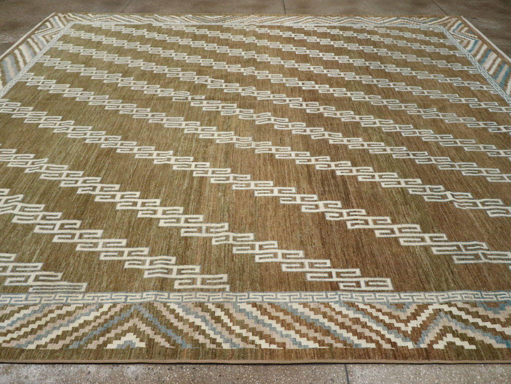 Modern East Turkestan Khotan Large Room Size Carpet, No.33390 - Gsblank