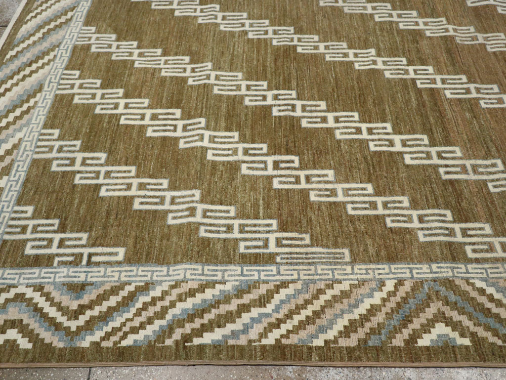 Modern East Turkestan Khotan Large Room Size Carpet, No.33390 - Gsblank