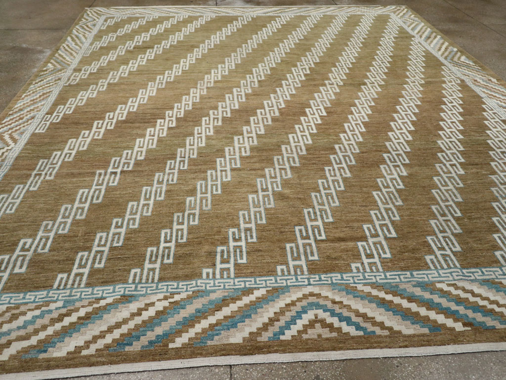 Modern East Turkestan Khotan Large Room Size Carpet, No.33390 - Gsblank