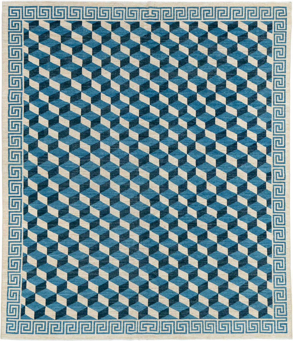 Modern East Turkestan Khotan Room Size Carpet, No.33392 - Gsblank