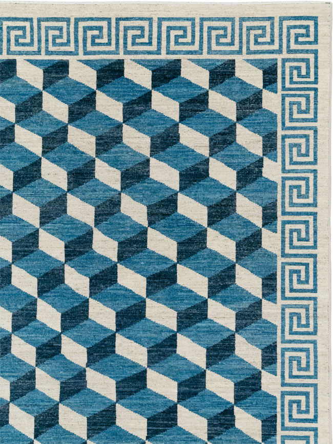 Modern East Turkestan Khotan Room Size Carpet, No.33392 - Gsblank