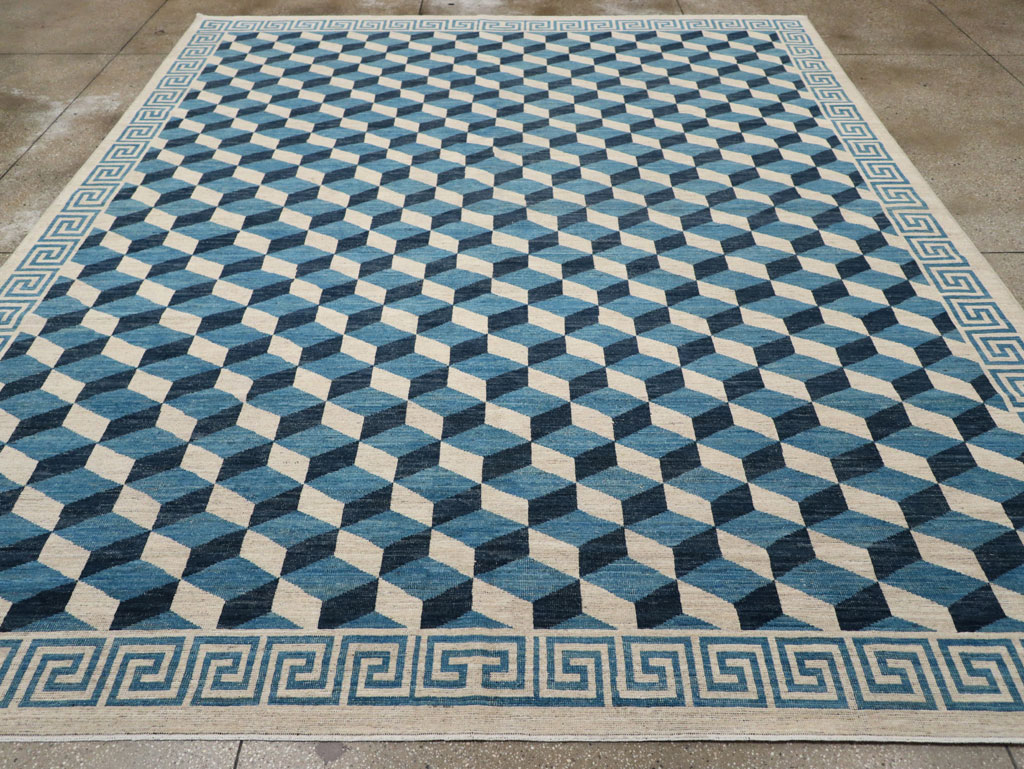 Modern East Turkestan Khotan Room Size Carpet, No.33392 - Gsblank