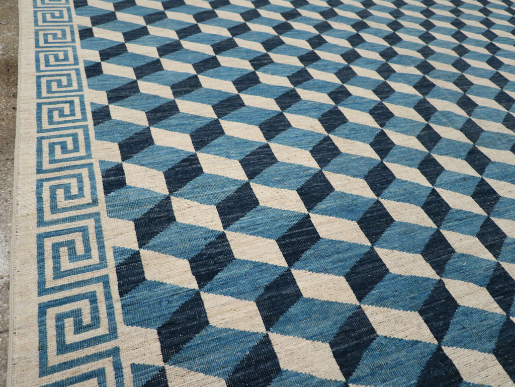 Modern East Turkestan Khotan Room Size Carpet, No.33392 - Gsblank