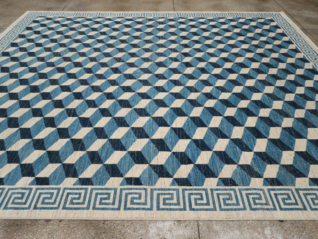 Modern East Turkestan Khotan Room Size Carpet, No.33392 - Gsblank