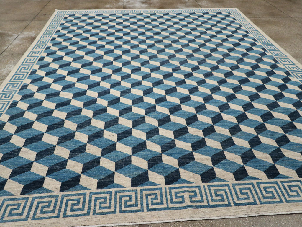 Modern East Turkestan Khotan Room Size Carpet, No.33392 - Gsblank