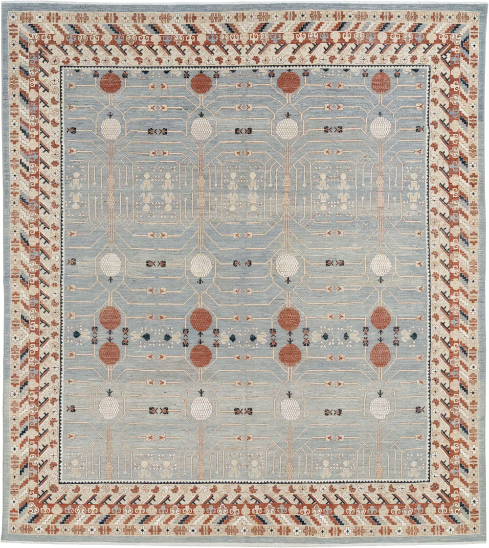 Modern East Turkestan Khotan Large Room Size Carpet, No.33402 - Gsblank