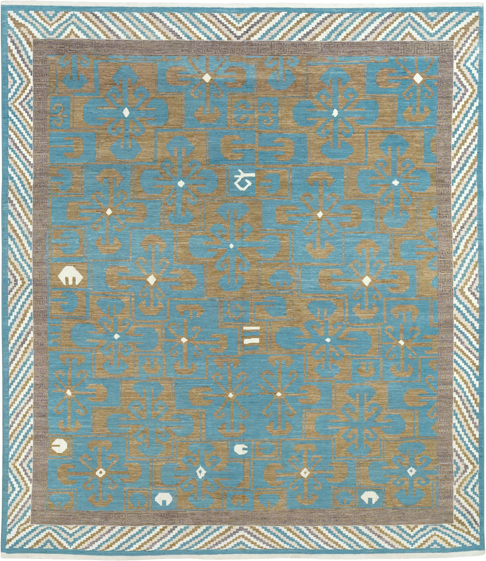 Modern East Turkestan Khotan Large Room Size Carpet, No.33403 - Gsblank