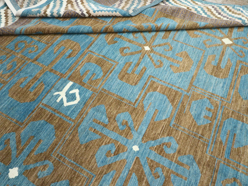 Modern East Turkestan Khotan Large Room Size Carpet, No.33403 - Gsblank