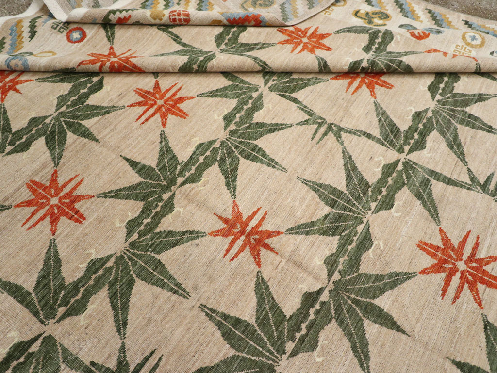 Modern East Turkestan Khotan Large Room Size Carpet, No.33404 - Gsblank