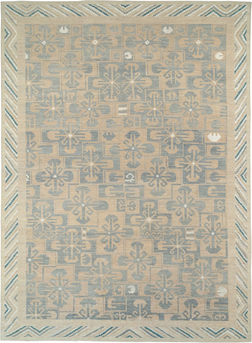 Modern East Turkestan Khotan Oversize Carpet, No.33405 - Gsblank
