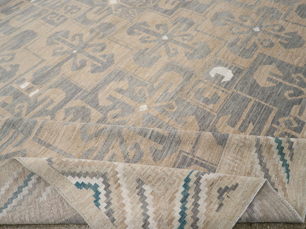 Modern East Turkestan Khotan Oversize Carpet, No.33405 - Gsblank