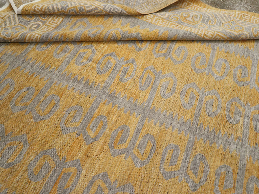 Modern East Turkestan Khotan Room Size Carpet, No.33406 - Gsblank