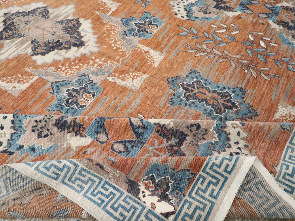 Modern East Turkestan Khotan Large Room Size Carpet, No.33407 - Gsblank
