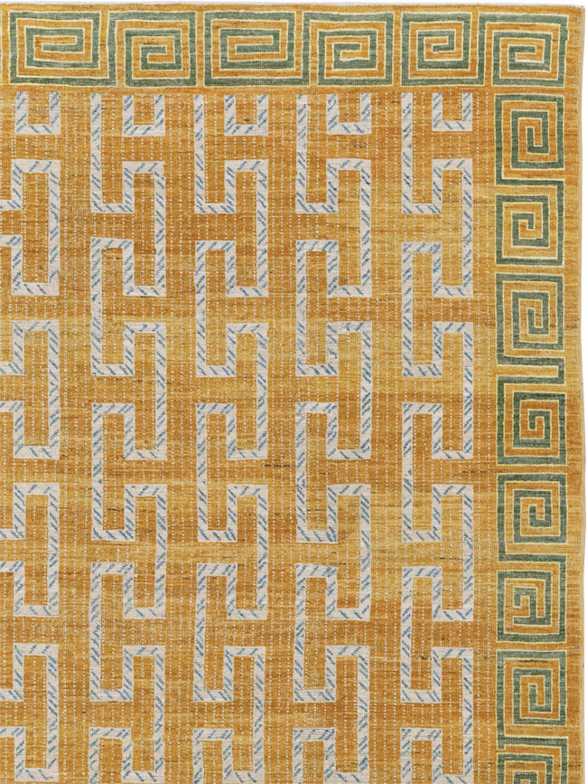 Modern East Turkestan Khotan Large Square Room Size Carpet, No.33409 - Gsblank
