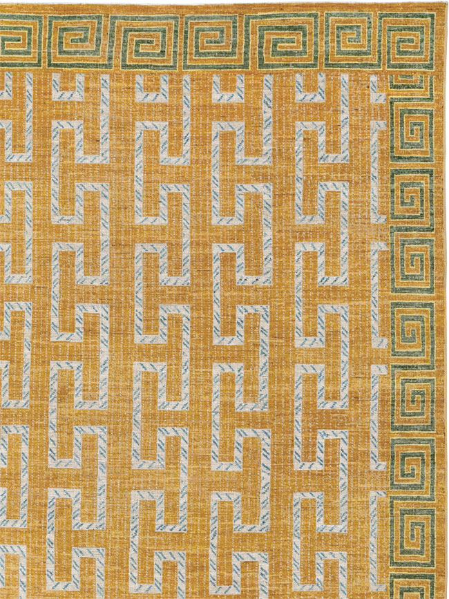 Modern East Turkestan Khotan Large Square Room Size Carpet, No.33409 - Gsblank