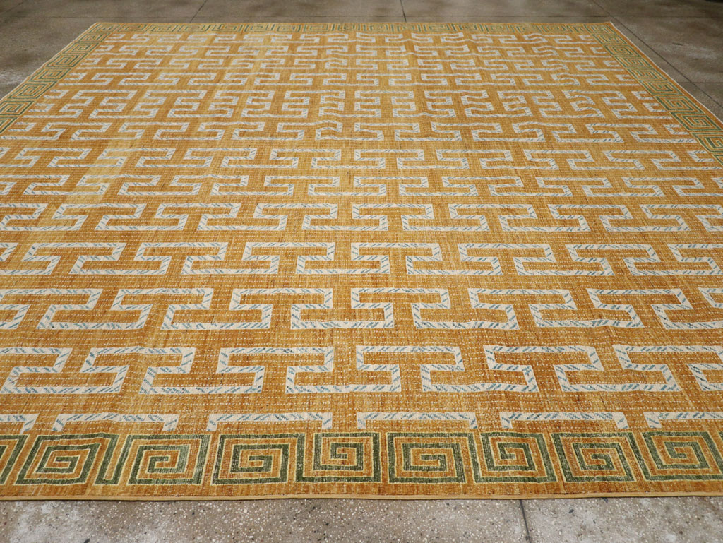 Modern East Turkestan Khotan Large Square Room Size Carpet, No.33409 - Gsblank