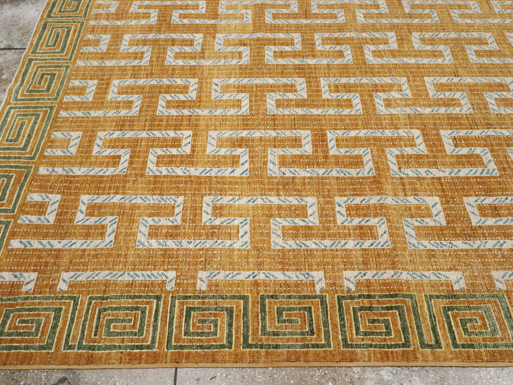 Modern East Turkestan Khotan Large Square Room Size Carpet, No.33409 - Gsblank